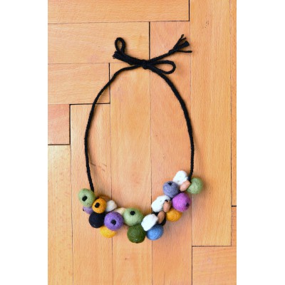 Necklace "Felt"